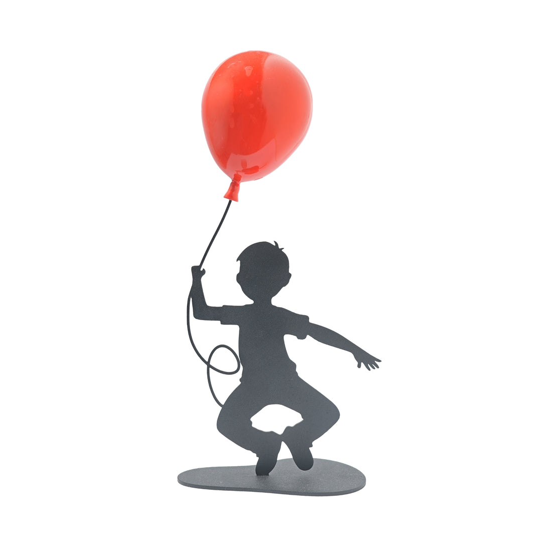 Dancing Boy Steel Figure