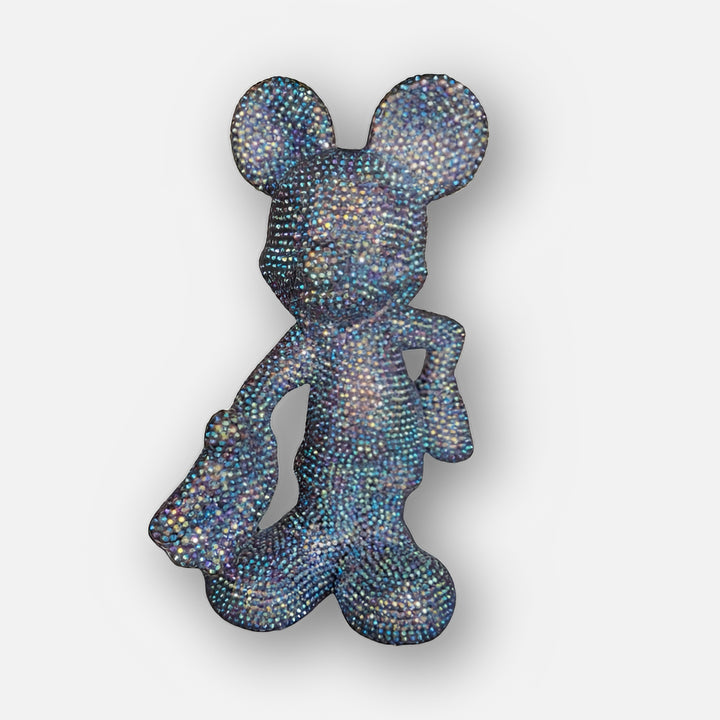 GLITTER MICKEY MOUSE - AQUA