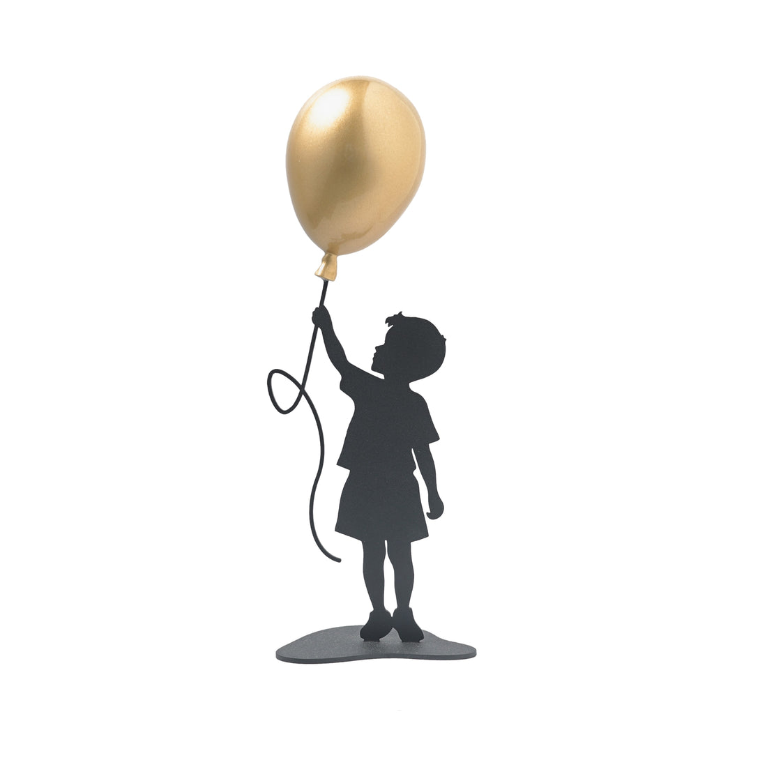Young Boy Steel Figure